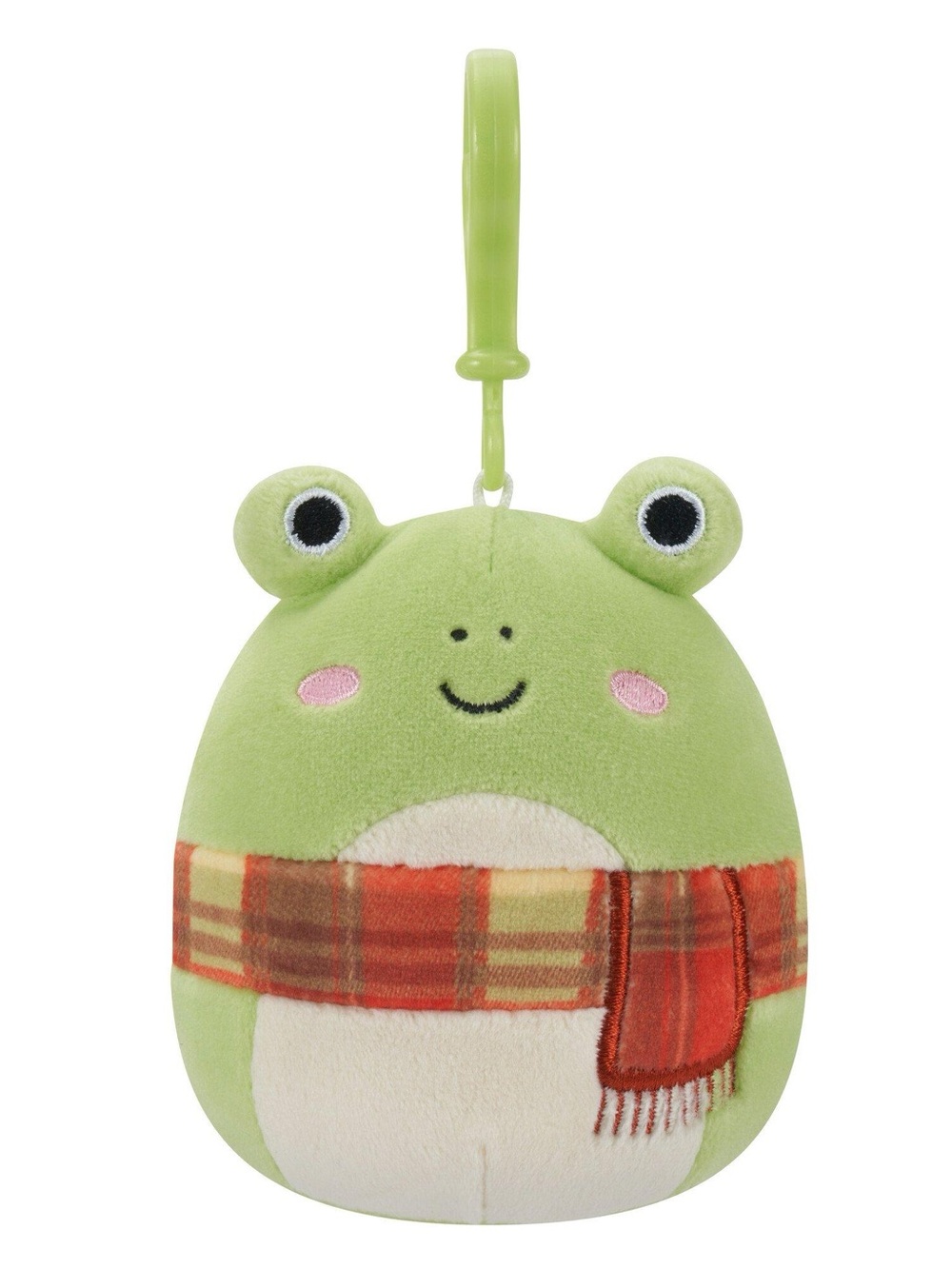 Squishmallows 3.5" Clip-On Wendy the Frog with Scarf